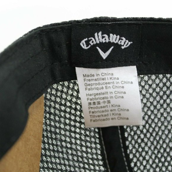 Callaway Golf Gold/Black Baseball Cap Adjustable - Picture 6 of 8